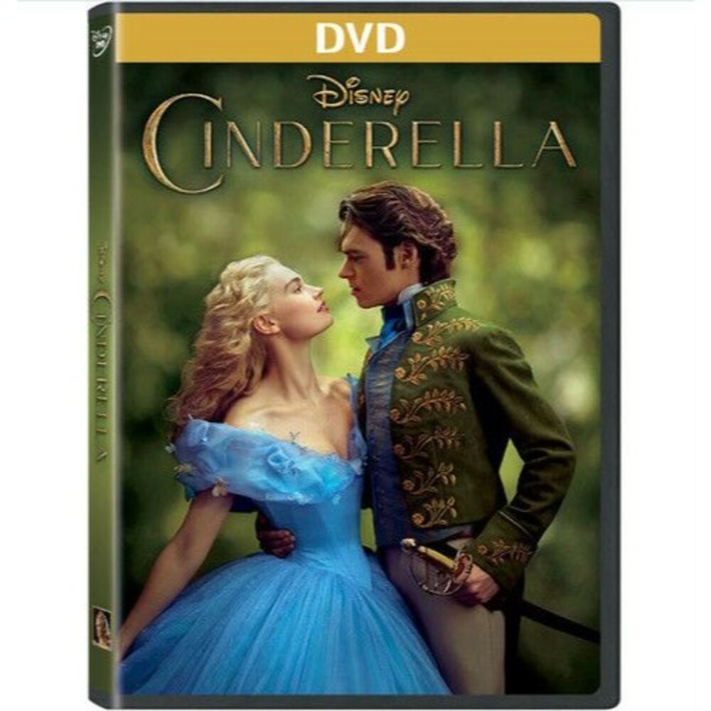 Disney Cinderella (DVD, 2015) Lily James NEW & SEALED